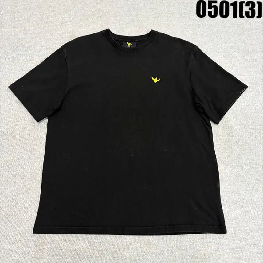 [BUNJANG] Wair It Isn Black Short Sleeve T-Shirt / L 와릿이즌 블랙 반팔 티셔츠 0501(3)