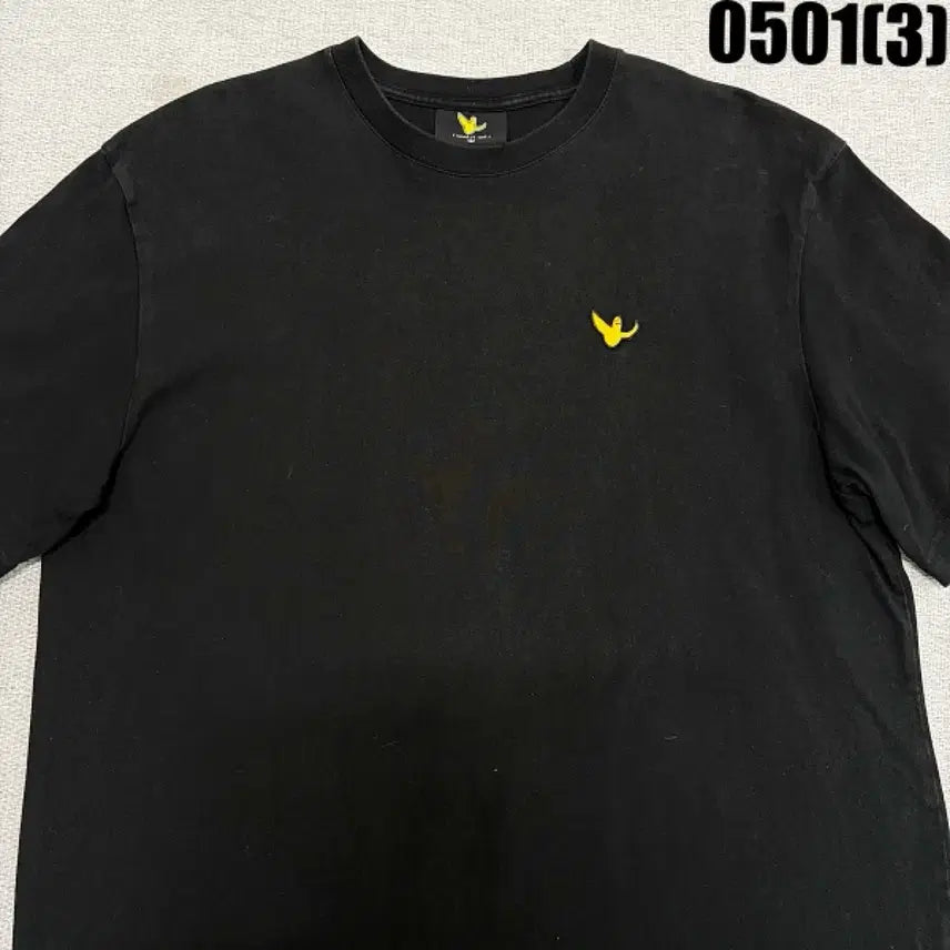 [BUNJANG] Wair It Isn Black Short Sleeve T-Shirt / L 와릿이즌 블랙 반팔 티셔츠 0501(3)