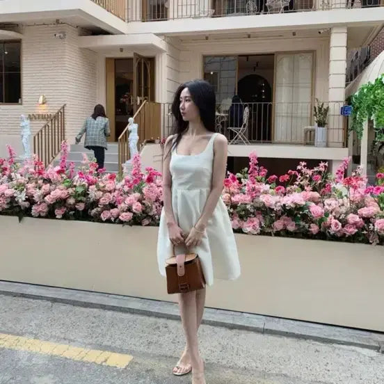 [BUNJANG] Joyful Design Old Money Midi Dress / 조이풀디자인 올드머니드레스 Old Money Dress