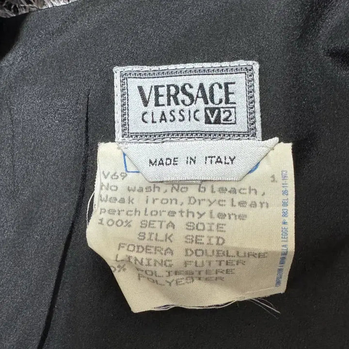 [BUNJANG] Versace Classic V2 90s Silk Slip Mini Dress IT 44 / 베르사체 클래식 V2 90s 슬립 미니 드레스 44