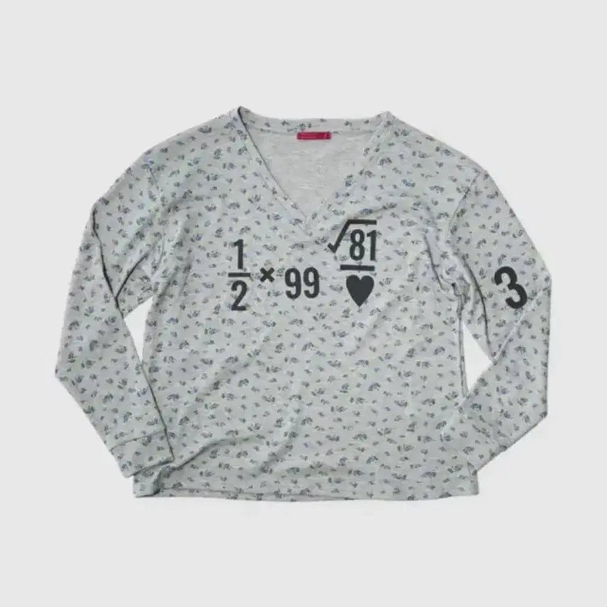 [BUNJANG] In N Yang Harmony Root V-Neck Waffle Knit (Gray) / 인앤양인하모니 루트 브이넥 그레이 Root V-neck 와플 니트