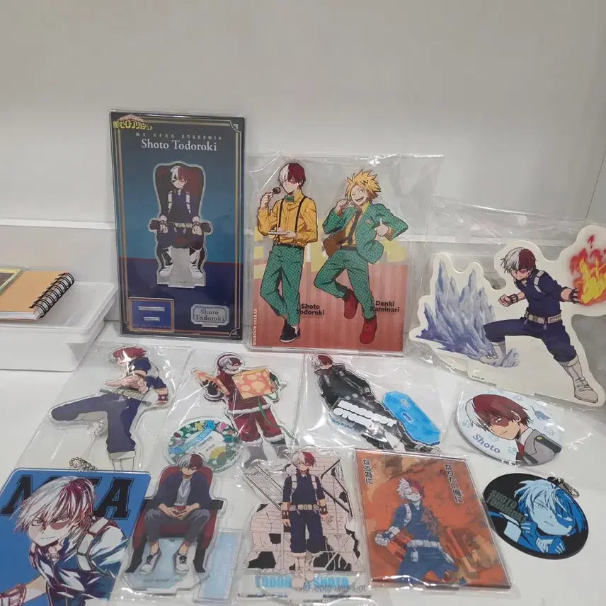 [BUNJANG] My Hero Academia Todoroki Shoto Acrylic Standee Bundle Set / 나히아 토도로키 쇼토 아크릴 일괄 대량 양도 탈덕 처분
