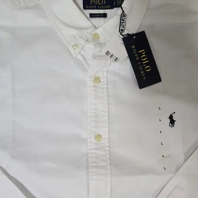 [BUNJANG] Polo Ralph Lauren Classic Fit Oxford Shirt White / 폴로 랄프로렌 클래식핏 옥스포드 셔츠 화이트 새제품