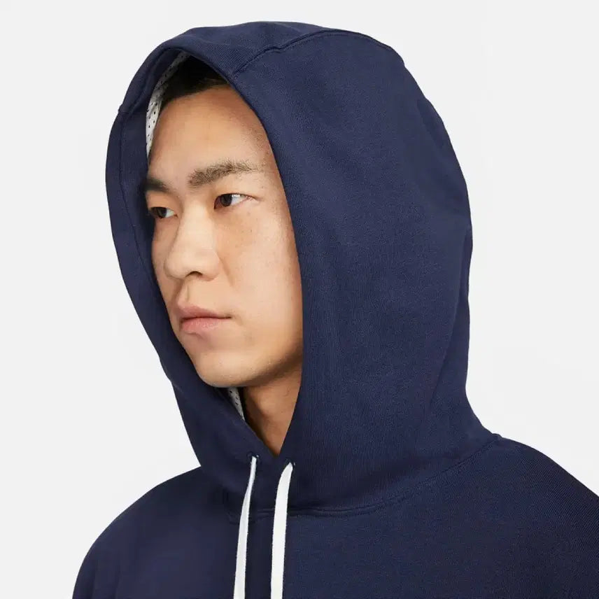 [BUNJANG] Nike Track Club Dri-Fit Fleece Running Pullover Hoodie Navy / 나이키 트랙 클럽 드라이핏 플리스 러닝 풀오버 후드 네이비