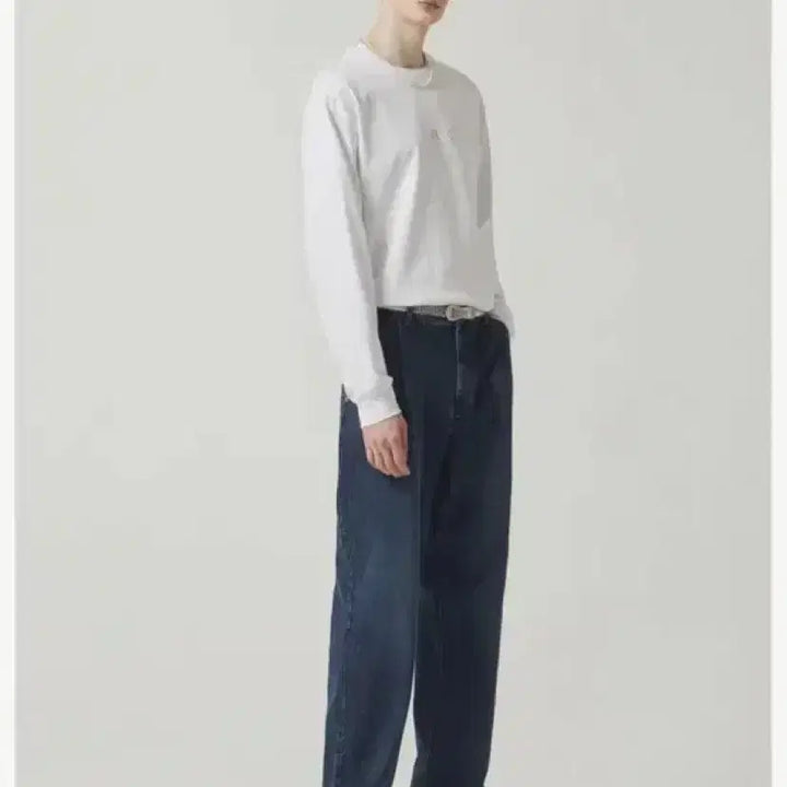 [BUNJANG] IRO Blue Winter Wide Denim Pants (Size 34) / IRO 블루 윈턱 와이드 데님 팬츠(34)