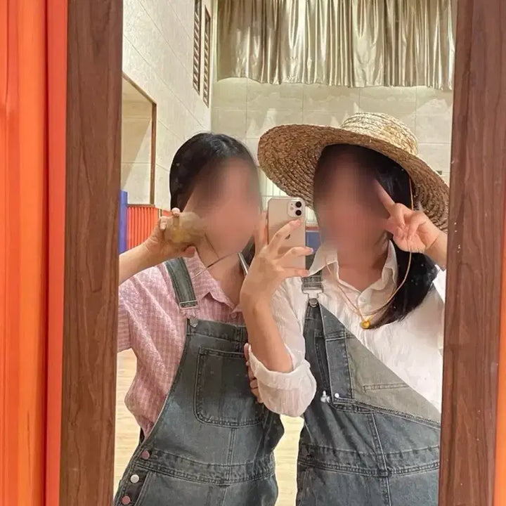 [BUNJANG] Farmer School Photo Outfit Rental / 농부 졸사|2|인 대여