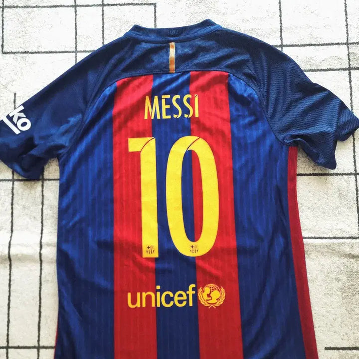 [BUNJANG] FC Barcelona Lionel Messi 2016-17 Season Jersey - Size M / [희귀매물]16-17시즌 바르셀로나 메시 유니폼 사이즈 95 M