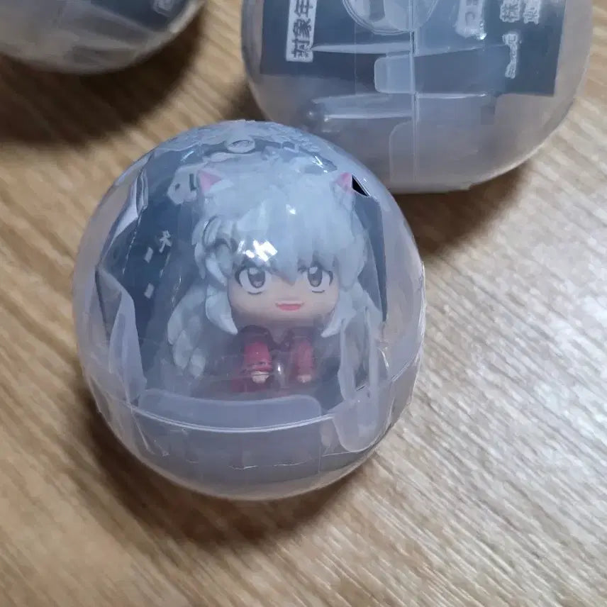 [BUNJANG] Inuyasha Gachapon Figures Set (Inuyasha, Sesshomaru, Kagome) / 이누야샤 대롱 가챠 (이누야샤,셋쇼마루,가영)