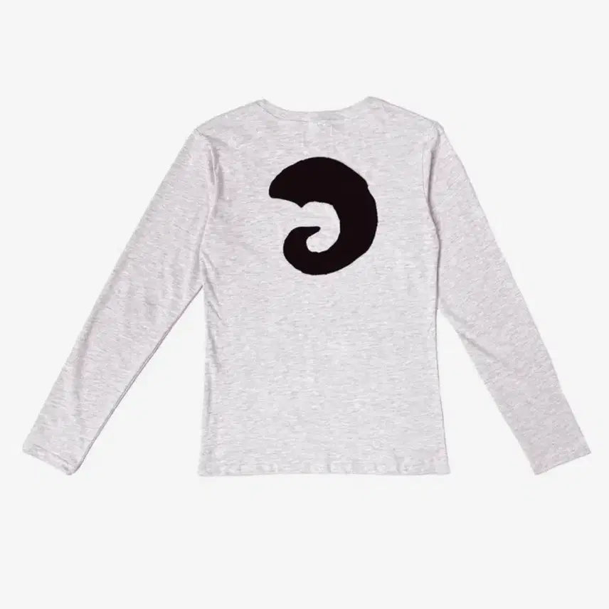 [BUNJANG] Aphlex Long Sleeve T-shirt Light Pink / 탄산마그네슘 혼 아플리케 롱슬리브 라이트핑크