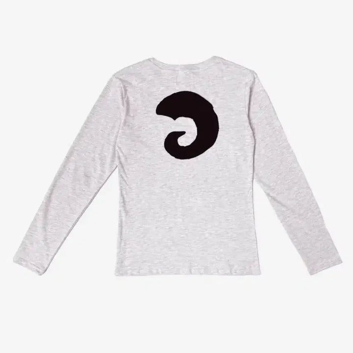 [BUNJANG] Aphlex Long Sleeve T-shirt Light Pink / 탄산마그네슘 혼 아플리케 롱슬리브 라이트핑크