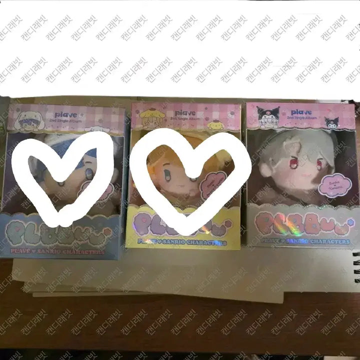 [BUNJANG] Pleiades Plibby Doll Album Bundle Set (Yejun, Noah, Eunho) / [미개봉/원가이하] 플레이브 플뿌 인형 앨범 양도/판매 예준 노아 은호