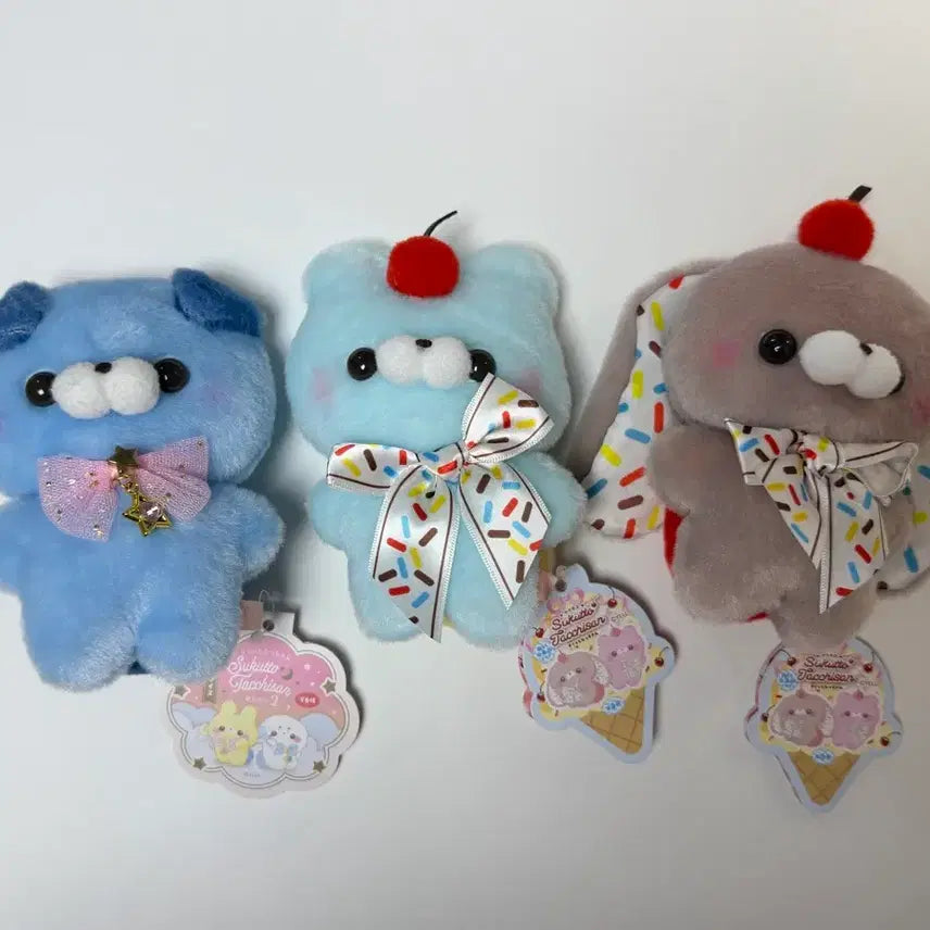 [BUNJANG] Sukkotto Touch-san Doll 13cm 3-Piece Set / 스쿳토탓치상 인형 13cm 3종 세트