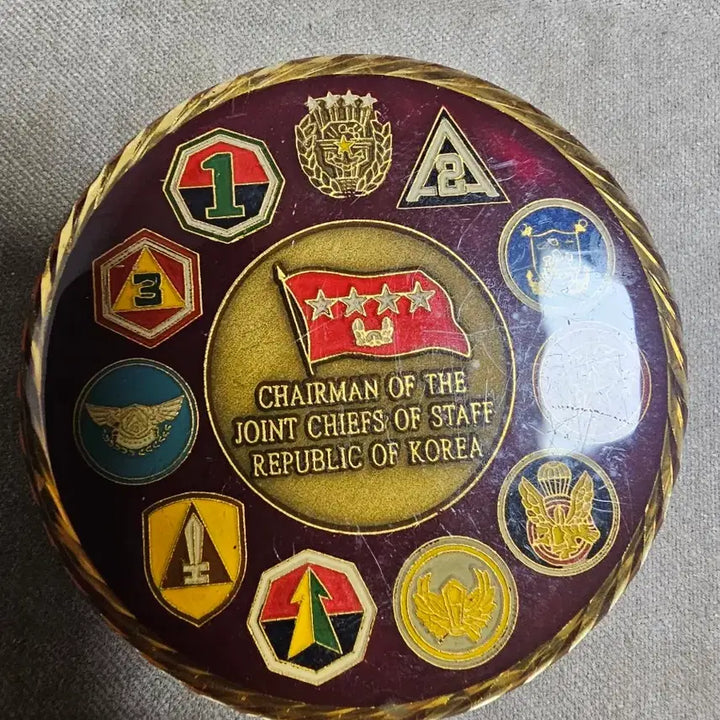 [BUNJANG] Joint Chiefs of Staff Unnamed Unit Coin / 합참의장 무명 부대코인