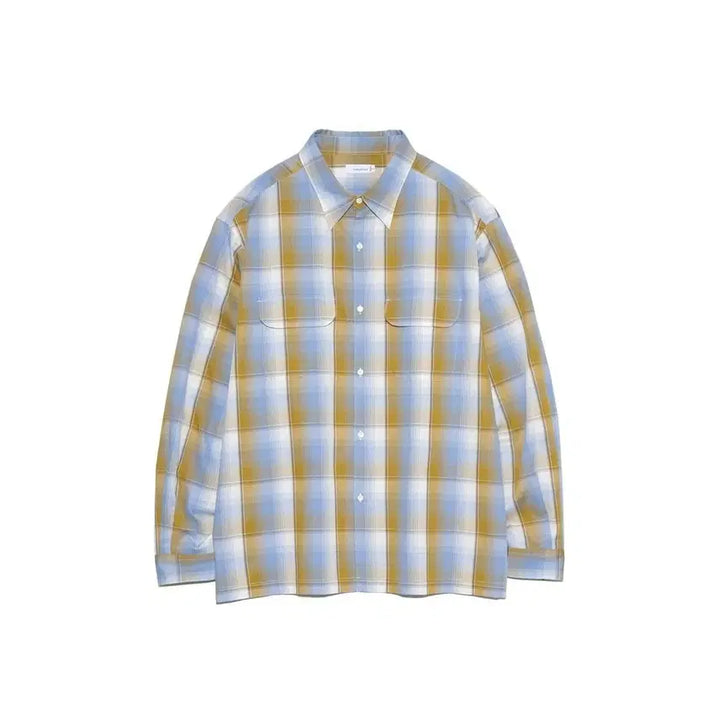 [BUNJANG] Nanamica Regular Collar Pique Shirt Yellow L / 나나미카 레귤러 카라 피케 셔츠 엘로우 L