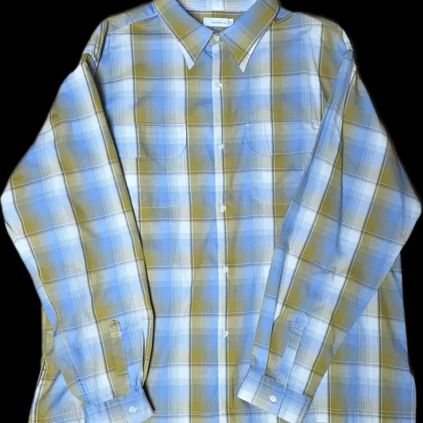 [BUNJANG] Nanamica Regular Collar Pique Shirt Yellow L / 나나미카 레귤러 카라 피케 셔츠 엘로우 L