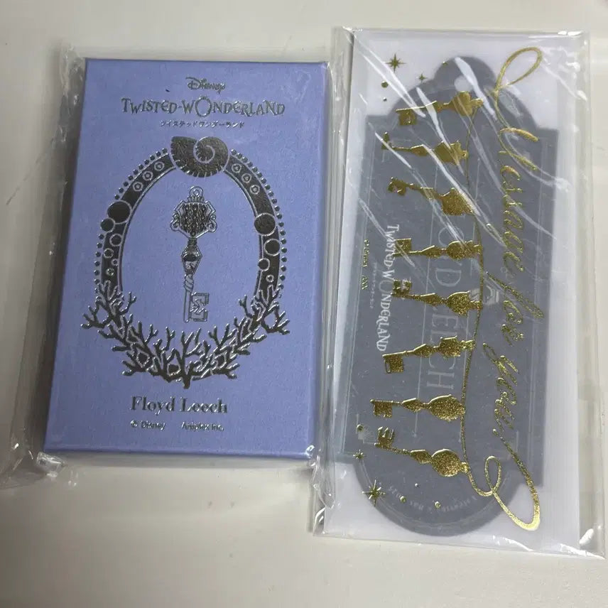[BUNJANG] Twisted Wonderland Floyd Leech Valentine 2025 Room Key &amp; Letter Set / 트위스테 플로이드 리치 발렌타인 2025 룸키 편지