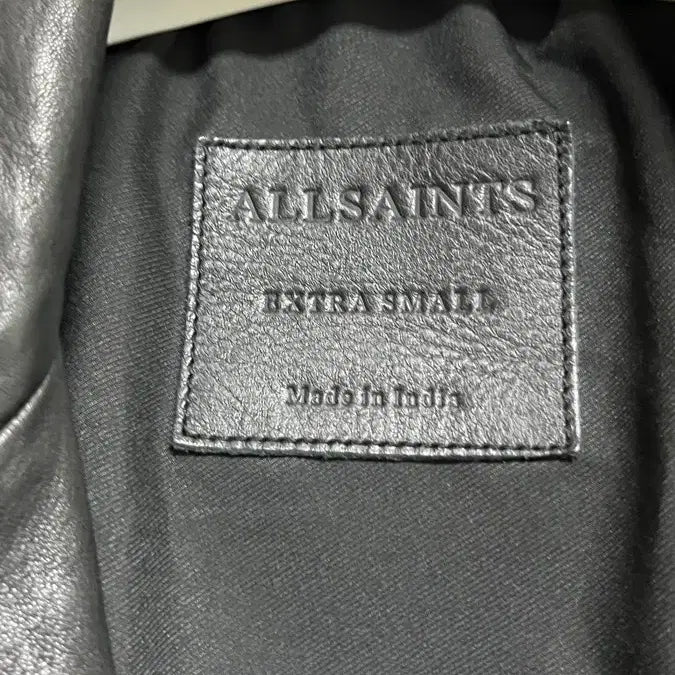 [BUNJANG] AllSaints Milo Biker Jacket XS / 올세이인츠 밀로 바이커 xs 엑스트라 스몰 사이즈