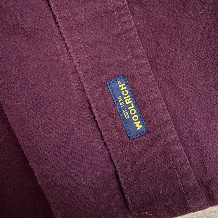 [BUNJANG] Woolrich Burgundy Shirt XL / 울리치 버번디 셔츠 XL