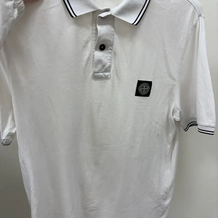 [BUNJANG] Stone Island Caravan Short Sleeve Polo / 스톤아일랜드 카라반팔티