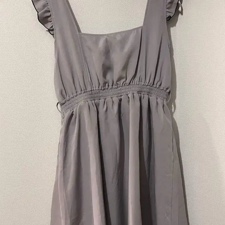 [BUNJANG] Dear My Love Frill Sleeveless Mini Dress / 디어마이러브 프릴 민소매 나시 원피스