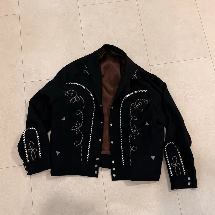 [BUNJANG] Bird Note Western Bolero Jacket Size 42 / 버드노트 웨스턴 볼레로 자켓 42사이즈
