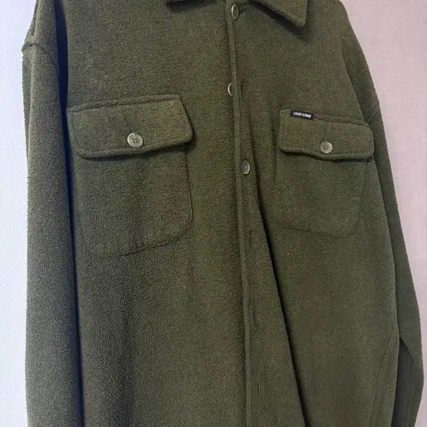 [BUNJANG] Lucky Strike Police Jacket Khaki / 럭키스트라이크 폴리스 자켓 카키