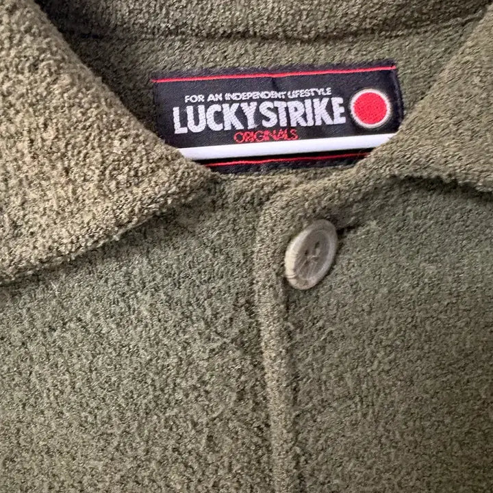 [BUNJANG] Lucky Strike Police Jacket Khaki / 럭키스트라이크 폴리스 자켓 카키