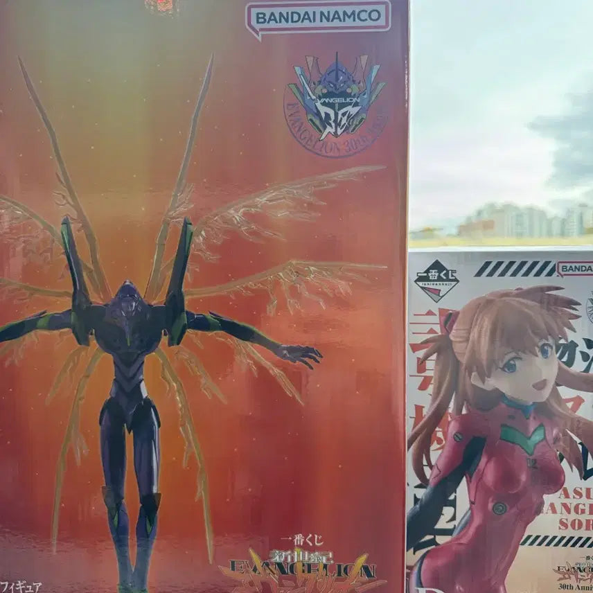 [BUNJANG] Evangelion Ichiban Kuji A &amp; D Prize Figure Bundle (Sealed) / 미개봉 일괄 에반게리온 제일복권 a상 d상