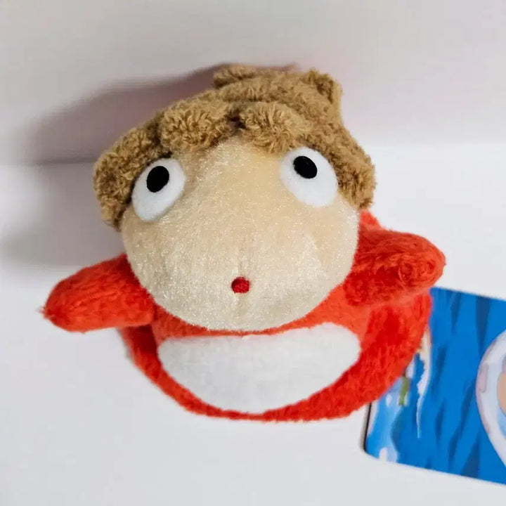 [BUNJANG] Studio Ghibli Ponyo Mascot Doll Keychain / 지브리 정품 벼랑위의 포뇨 마스코트 인형 키링