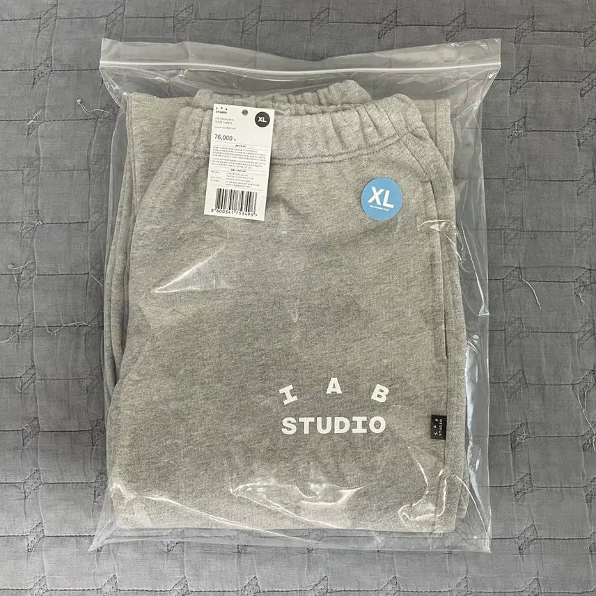 [BUNJANG] IAB Studio Sweatpants Melange Gray XL / (정품 인증 새상품 XL) 아이앱 스튜디오 스웻팬츠 그레이
