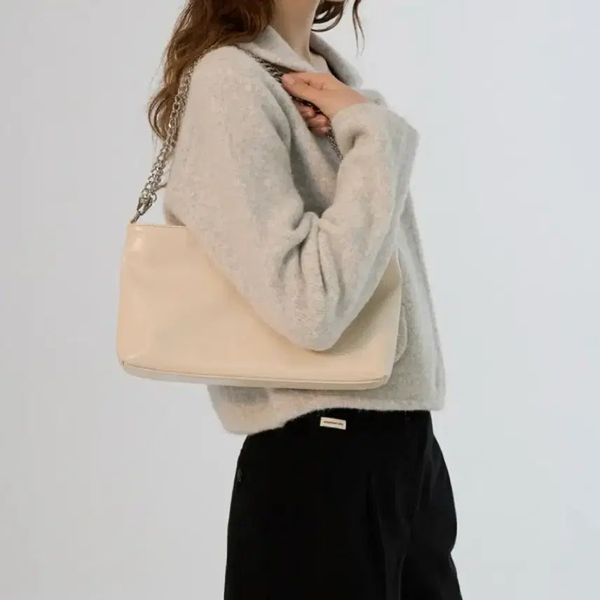 [BUNJANG] Somewhere Better Half Chain Toast Bag Cream / (새상품) 썸웨어버터 Half Chain Toast Bag 토스트백