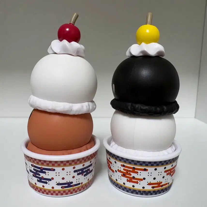[BUNJANG] Gintama TsumeChara Ice Cream Figure Bundle Set - Kagura, Sadaharu, Katsura, Elizabeth / 일괄 은혼 츠미첸 아이스크림 피규어 카구라 사다하루 카츠라 엘리자베스