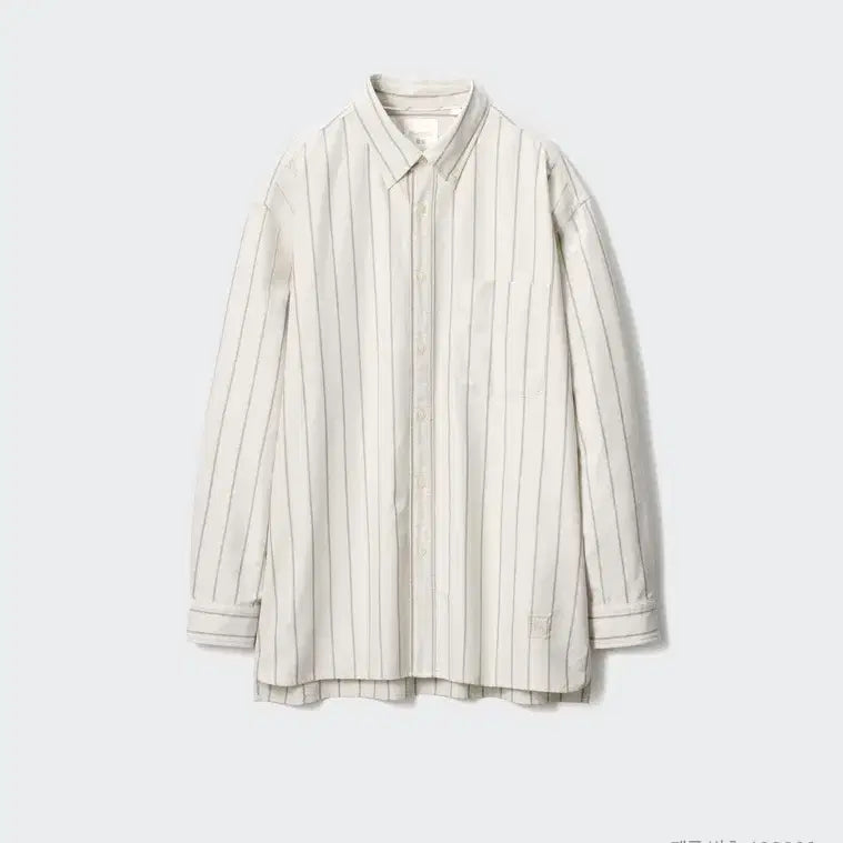 [BUNJANG] Uniqlo JW Anderson Oxford Stripe Shirt / [새상품] 유니클로 JW앤더슨 옥스포드 스트라이프 셔츠