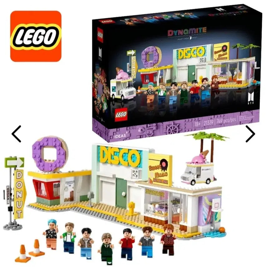 [BUNJANG] LEGO 21339 BTS Dynamite Set (Sealed) / 레고 21339 BTS 다이너마이트 박스도 미개봉