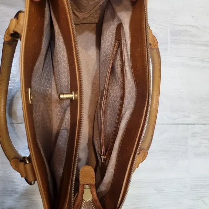 [BUNJANG] Daks Leather Tote Bag / 닥스 가죽 토드백