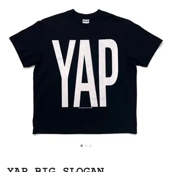 [BUNJANG] 77c Oversized Slogan T-Shirt (Size M) / 77c 빅슬로건 반팔 M