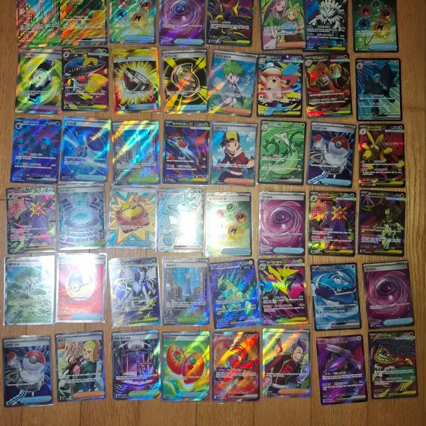 [BUNJANG] Pokemon Card Bundle Set - SR, MA, UR Cards / 역대급 급처))포켓몬카드 SR 48장,MA1장,UR1장일괄