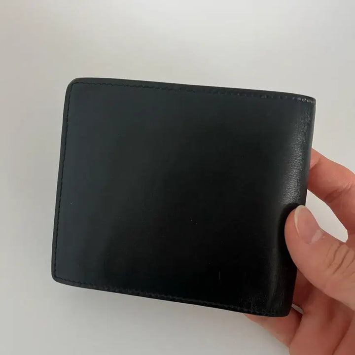 [BUNJANG] Saint Laurent Gold Logo Bifold Wallet / 입생로랑 금장 로고 반지갑