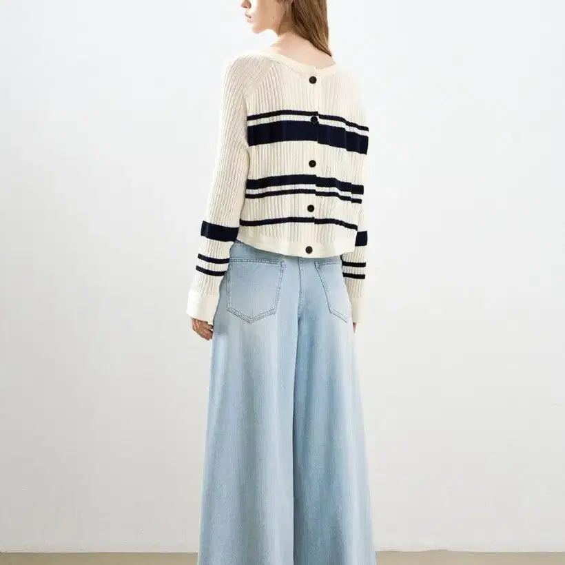[BUNJANG] System Two-Way Knit Top / 한섬시스템 투웨이 니트 탑