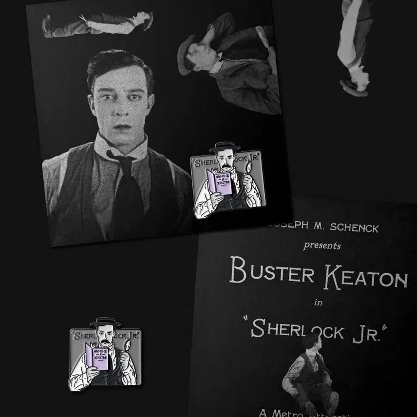 [BUNJANG] Sherlock Jr. Badge (Buster Keaton Masterpiece Exhibition) / 최저.셜록주니어뱃지(Buster Keaton걸작전)팝니다. 정가보다 저렴
