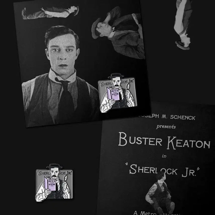 [BUNJANG] Sherlock Jr. Badge (Buster Keaton Masterpiece Exhibition) / 최저.셜록주니어뱃지(Buster Keaton걸작전)팝니다. 정가보다 저렴