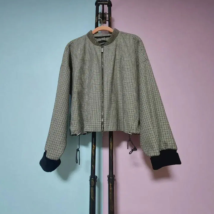 [BUNJANG] Fabiana Filippi Check Cropped Jacket / 파비아나 필리피 체크 크롭 자켓s