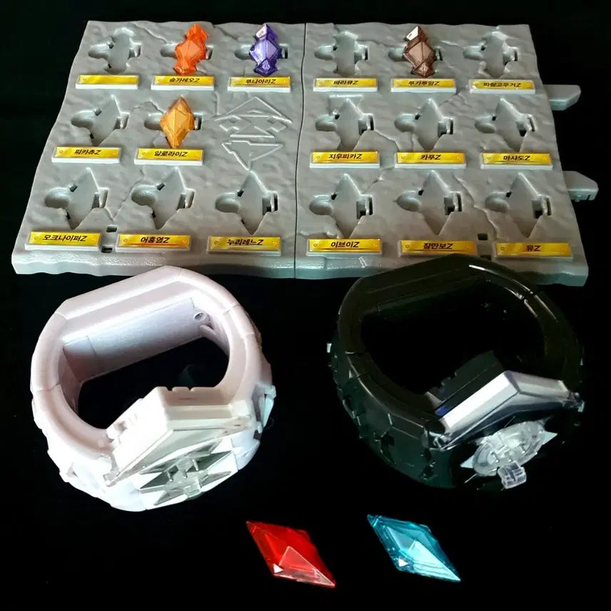 [BUNJANG] Pokemon Z-Ring &amp; Z-Power Ring &amp; Z-Crystal &amp; Collection Board Bundle Set / 포켓몬스터 Z 링 &amp; Z 파워 링 &amp; Z 크리스탈 &amp; 콜렉션 보드