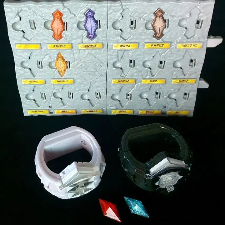 [BUNJANG] Pokemon Z-Ring &amp; Z-Power Ring &amp; Z-Crystal &amp; Collection Board Bundle Set / 포켓몬스터 Z 링 &amp; Z 파워 링 &amp; Z 크리스탈 &amp; 콜렉션 보드