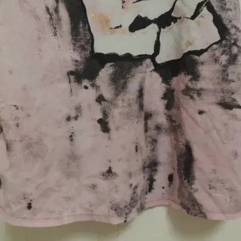 [BUNJANG] Gold Pearl Printing Top / 입으면 넘 예쁜 금펄 프린팅 탑 / 반품 44cm