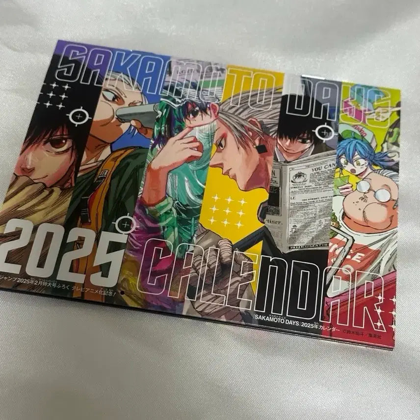 [BUNJANG] Sakakmoto Days 2025 Calendar / 사카모토데이즈 2025 캘린더