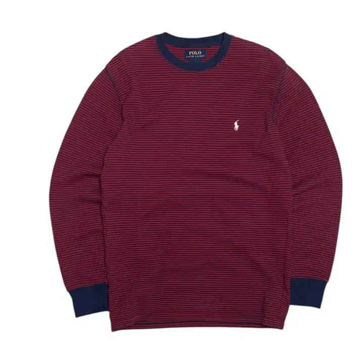 [SOLD OUT] 폴로 랄프로렌 스트라이프 와플 롱슬리브 긴팔 티셔츠