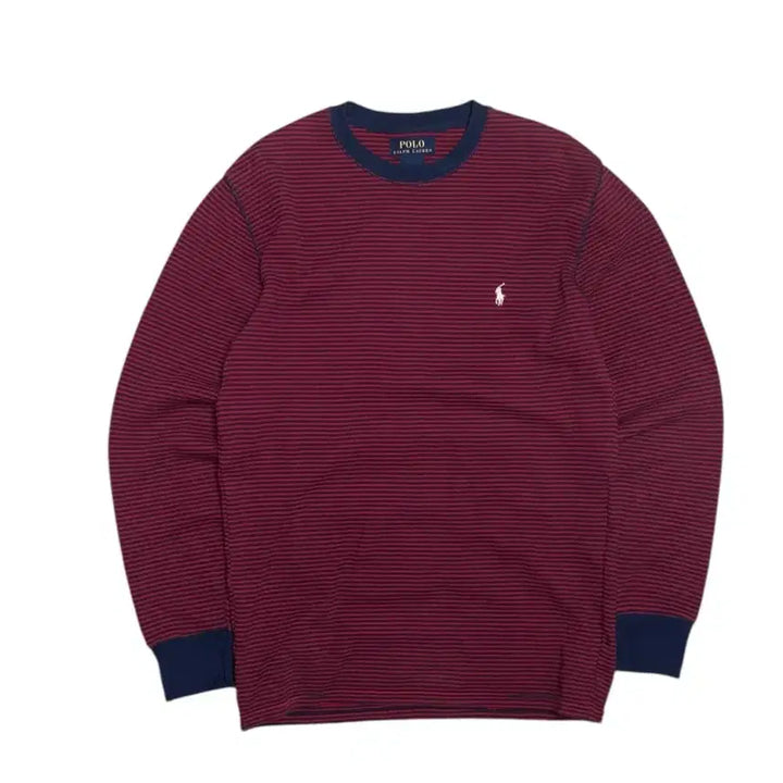 [SOLD OUT] 폴로 랄프로렌 스트라이프 와플 롱슬리브 긴팔 티셔츠