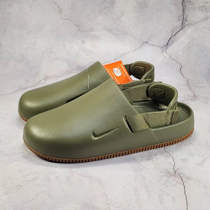 [BUNJANG] Nike 290 Calm Mule Medium Olive/Dark Khaki/Medium Brown / 나이키 290 캄 뮬 미디움 올리브 검 미디움 브라운 새제품