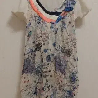[BUNJANG] Doll Patch Embellished Dress / 인형패치장식 넘 넘 이뿐 원피스 / 반품 47cm